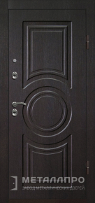 Фото внешней стороны двери «МеталлПро МДФ №174» с отделкой МДФ ПВХ