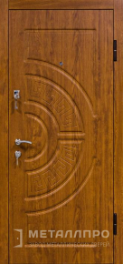 Фото внешней стороны двери «МеталлПро С терморазрывом №36» с отделкой МДФ ПВХ