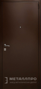 Дверь металлическая «Входная дверь с отделкой МДФ и порошковым напылением (антик)» с внешней стороны Порошковое напыление