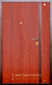 Дверь металлическая «Тамбурная дверь №4» с внутренней стороны Ламинат