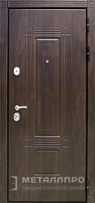 Фото внешней стороны двери «МеталлПро МДФ №85» с отделкой МДФ ПВХ