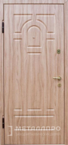 Фото внутренней стороны двери «МеталлПро МДФ №194» с отделкой МДФ ПВХ