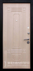 Фото внутренней стороны двери «МеталлПро МДФ №85» с отделкой МДФ ПВХ