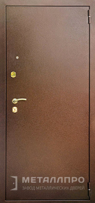 Фото внешней стороны двери «МеталлПро С терморазрывом №4» с отделкой Порошковое напыление