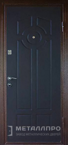Фото внешней стороны двери «МеталлПро МДФ №67» с отделкой МДФ ПВХ
