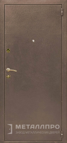 Фото внешней стороны двери «МеталлПро С терморазрывом №52» с отделкой Порошковое напыление