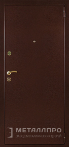 Фото внешней стороны двери «МеталлПро Порошок №16» с отделкой Порошковое напыление