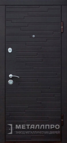 Дверь металлическая «МДФ №37» с внешней стороны МДФ ПВХ
