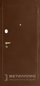 Фото внешней стороны двери «МеталлПро Порошок №8» с отделкой Порошковое напыление