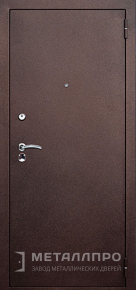 Фото внешней стороны двери «МеталлПро Порошок №39» с отделкой Порошковое напыление