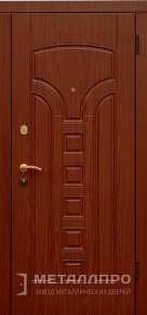 Фото №1 «Уличная дверь с отделкой МДФ №350»