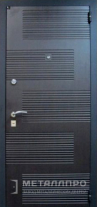 Фото внешней стороны двери «МеталлПро МДФ №74» с отделкой МДФ ПВХ