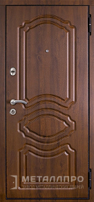 Фото внешней стороны двери «МеталлПро МДФ №86» с отделкой МДФ ПВХ