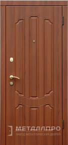 Фото №1 «Железная дверь с отделкой ПВХ под дерево»