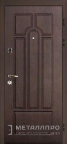 Фото внешней стороны двери «МеталлПро МДФ №95» с отделкой МДФ ПВХ