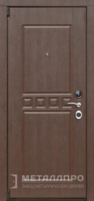 Фото внутренней стороны двери «МеталлПро МДФ №144» с отделкой МДФ ПВХ