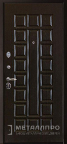 Фото внешней стороны двери «МеталлПро С терморазрывом №11» с отделкой МДФ ПВХ