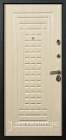 Фото внутренней стороны двери «МеталлПро МДФ №301» с отделкой МДФ ПВХ