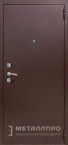 Фото внешней стороны двери «МеталлПро Порошок №4» с отделкой Порошковое напыление