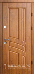 Фото внешней стороны двери «МеталлПро МДФ №161» с отделкой МДФ ПВХ