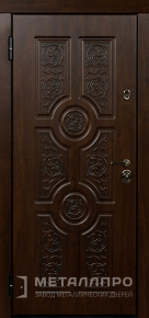 Дверь металлическая «Железная термо дверь в коттедж с МДФ винорит» с внутренней стороны МДФ ПВХ