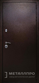 Фото внешней стороны двери «МеталлПро Порошок №47» с отделкой Порошковое напыление