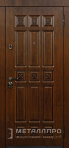 Фото №1 «Стальная коричневая дверь»