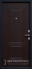 Дверь металлическая «Входная дверь с отделкой МДФ и порошковым напылением (антик)» с внутренней стороны МДФ ПВХ