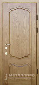 Дверь металлическая «Массив дуба №5» с внешней стороны Массив дуба