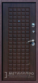 Фото внутренней стороны двери «МеталлПро МДФ №96» с отделкой МДФ ПВХ