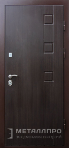 Фото внешней стороны двери «МеталлПро МДФ №325» с отделкой МДФ ПВХ