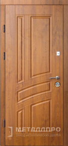 Фото внутренней стороны двери «МеталлПро МДФ №160» с отделкой МДФ ПВХ