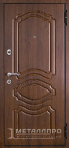 Фото внешней стороны двери «МеталлПро МДФ №310» с отделкой МДФ ПВХ