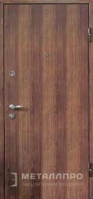 Дверь металлическая «Ламинат №36» с внешней стороны Ламинат