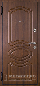 Дверь металлическая «Стальная дверь с МДФ и шумоизоляцией» с внутренней стороны МДФ ПВХ