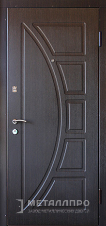 Фото внешней стороны двери «МДФ №318» c отделкой МДФ ПВХ