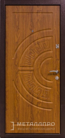 Фото внутренней стороны двери «С терморазрывом №36» c отделкой МДФ ПВХ