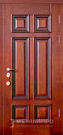 Фото внешней стороны двери «Массив дуба №8» c отделкой Массив дуба