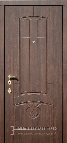 Фото внешней стороны двери «С терморазрывом №39» c отделкой МДФ ПВХ