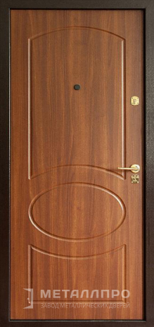 Фото внутренней стороны двери «МДФ №309» c отделкой МДФ ПВХ