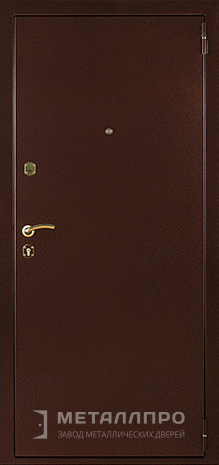Фото внешней стороны двери «Порошок №16» c отделкой Порошковое напыление